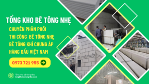 Tổng kho tấm bê tông nhẹ