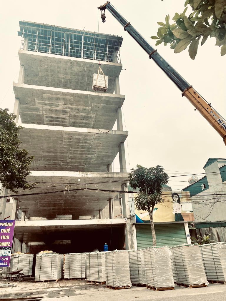 Tấm bê tông nhẹ kết hợp với bê tông cốt thép